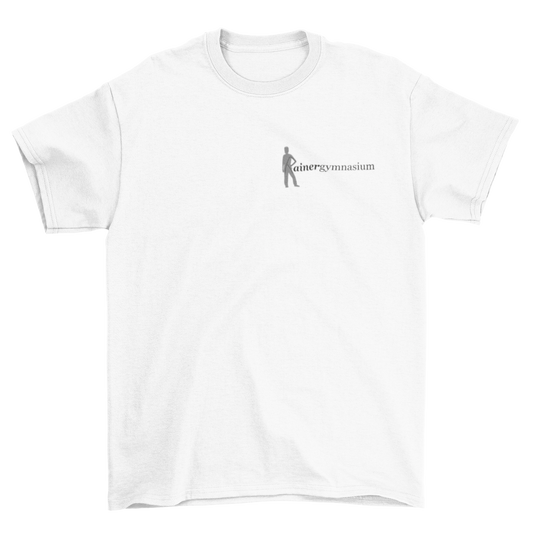 Rainergymnasium - Basic T-Shirt - weiß