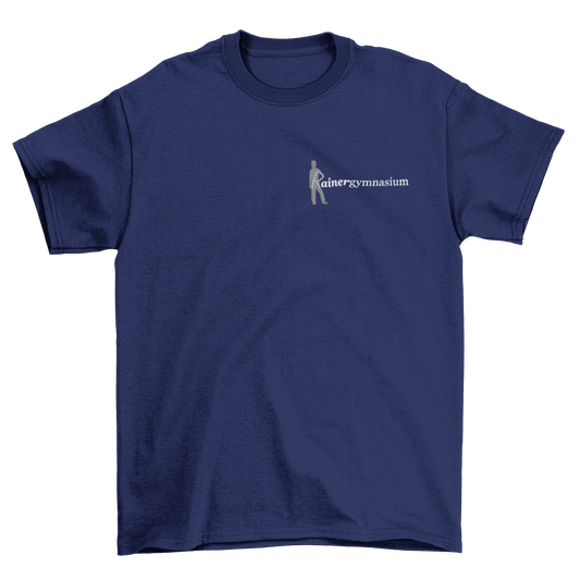 Rainergymnasium - Basic T-Shirt - dunkel