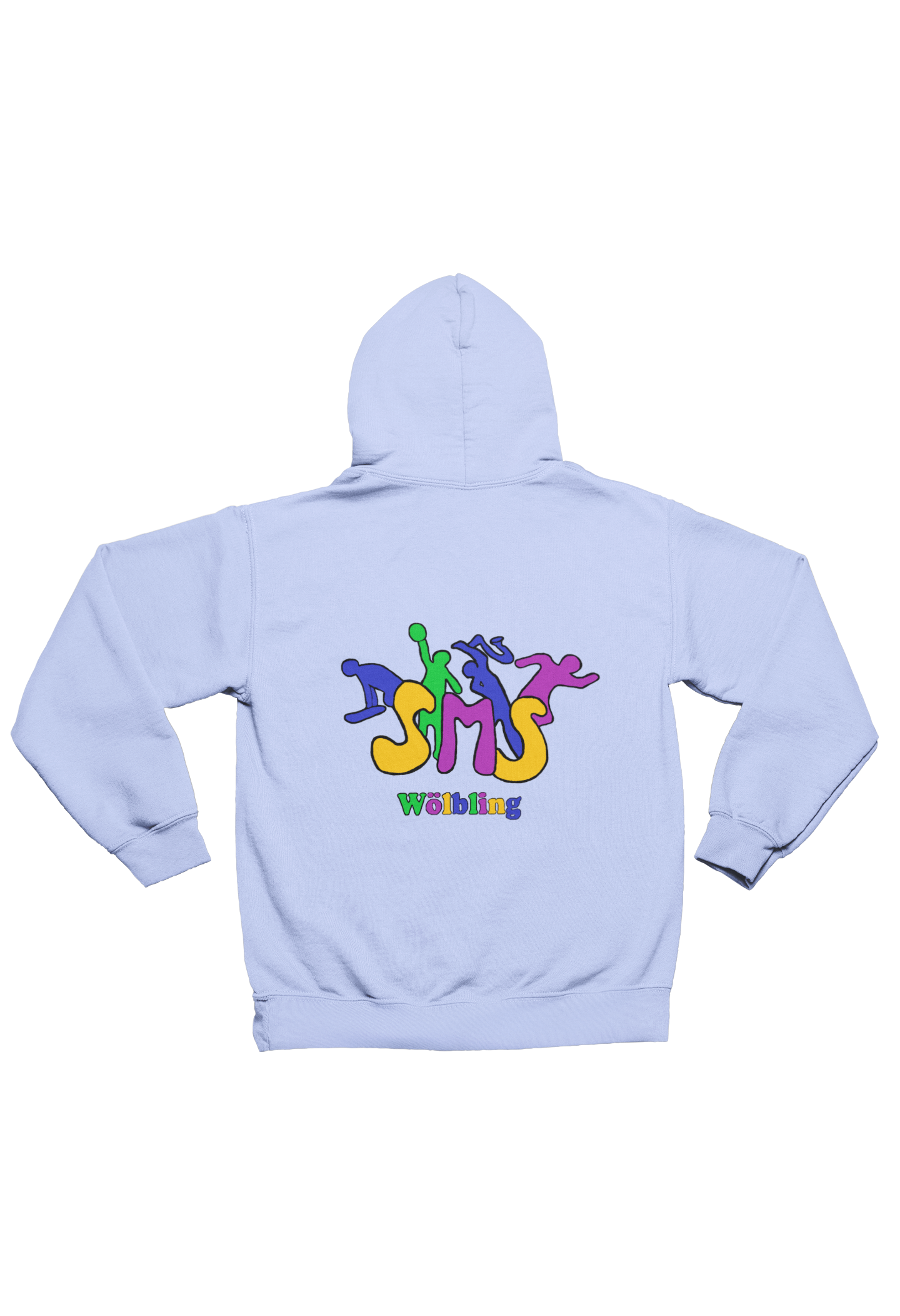 NÖSMS Wölbling - Organic Kinder Hoodie - Backprint