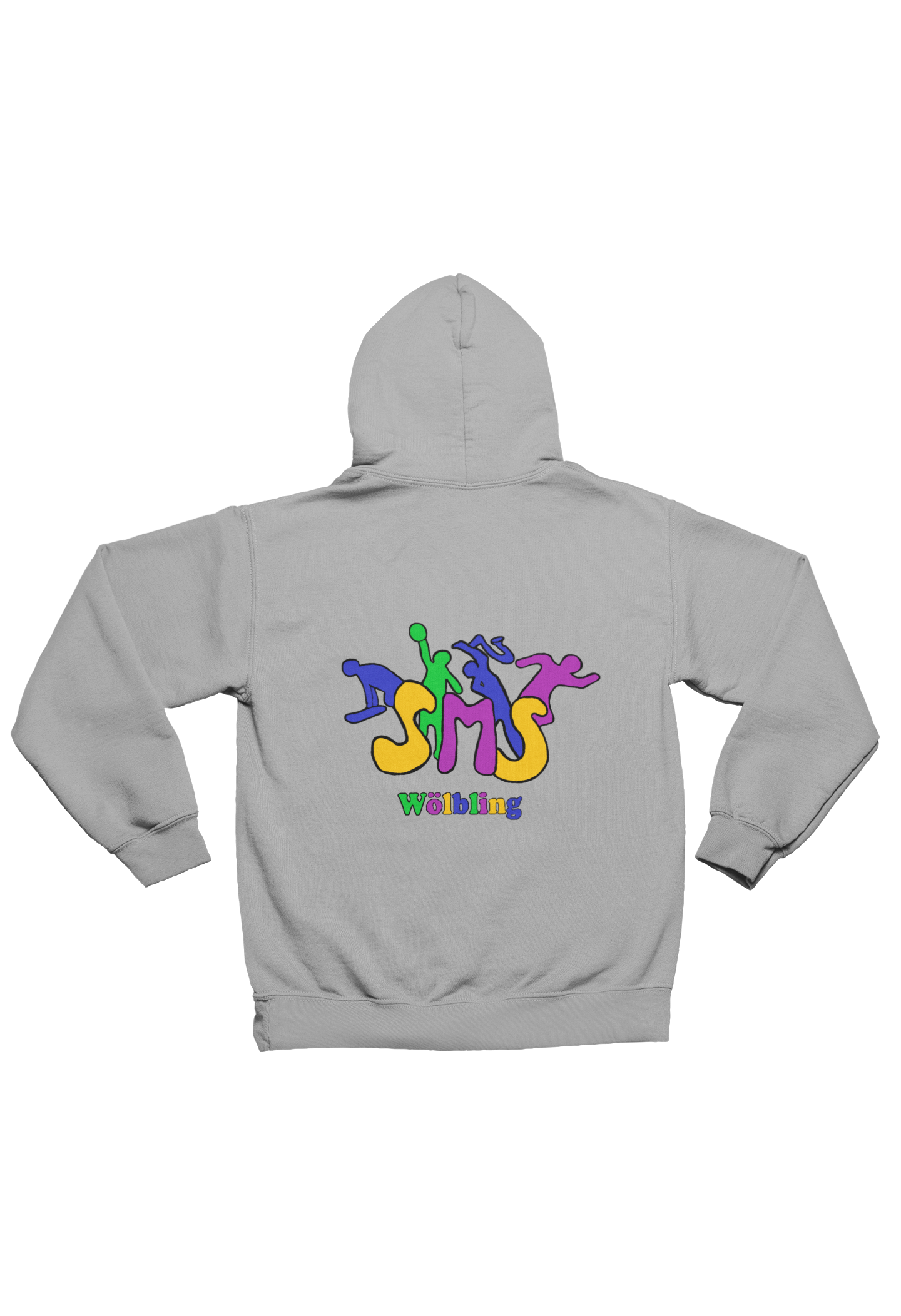 NÖSMS Wölbling - Organic Kinder Hoodie - Backprint