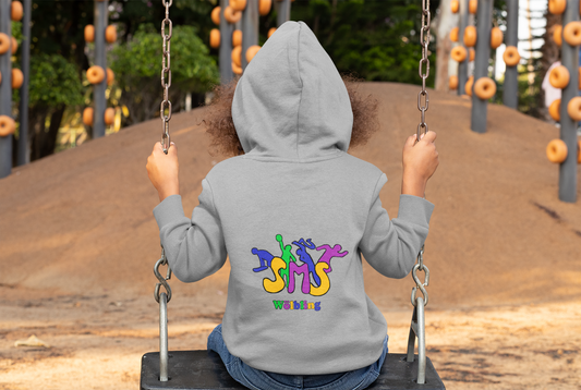 NÖSMS Wölbling - Basic Kinder Zip-Hoodie - Backprint