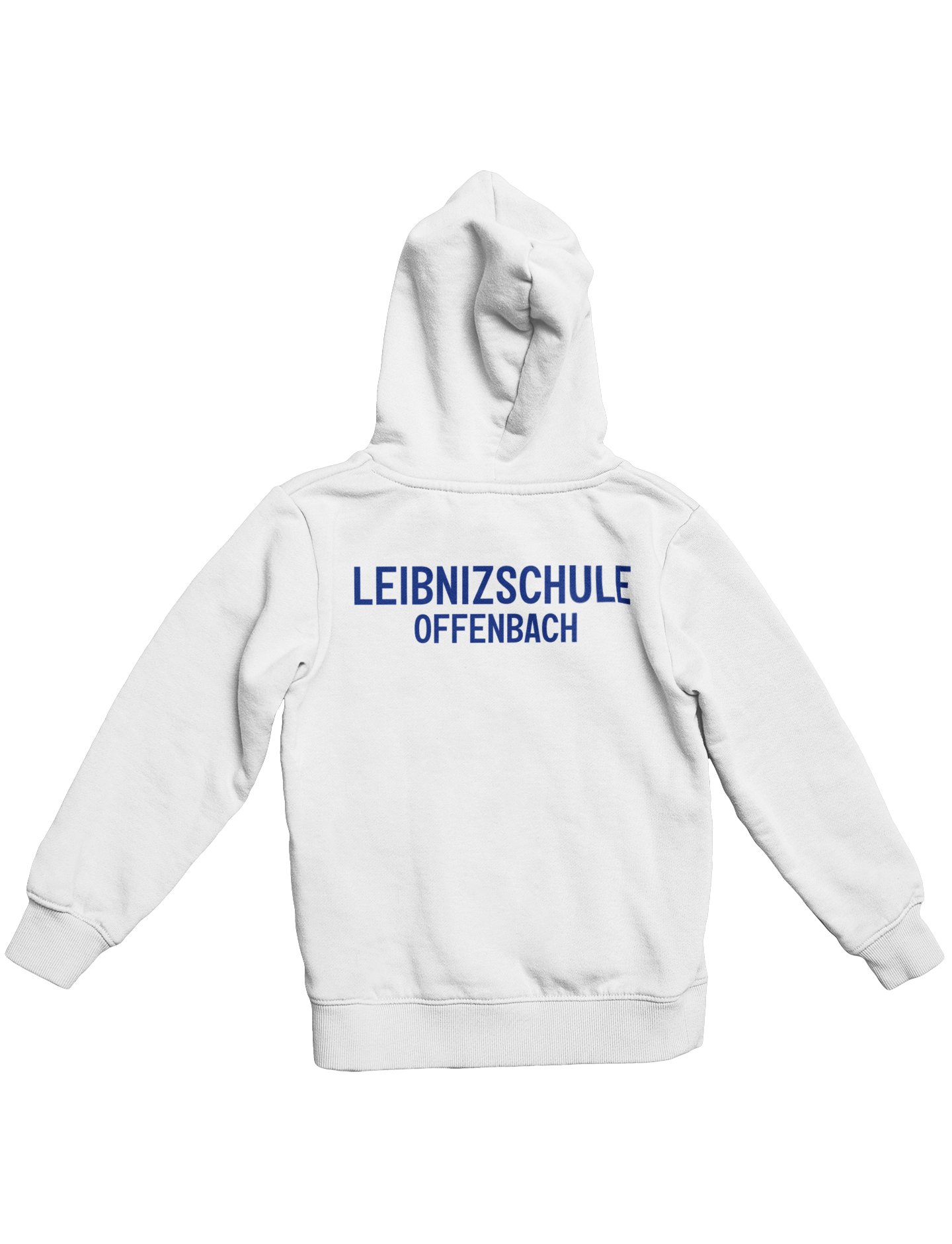 Leibnizschule Offenbach - Organic Hoodie - Leibnizschule Standard Weiß