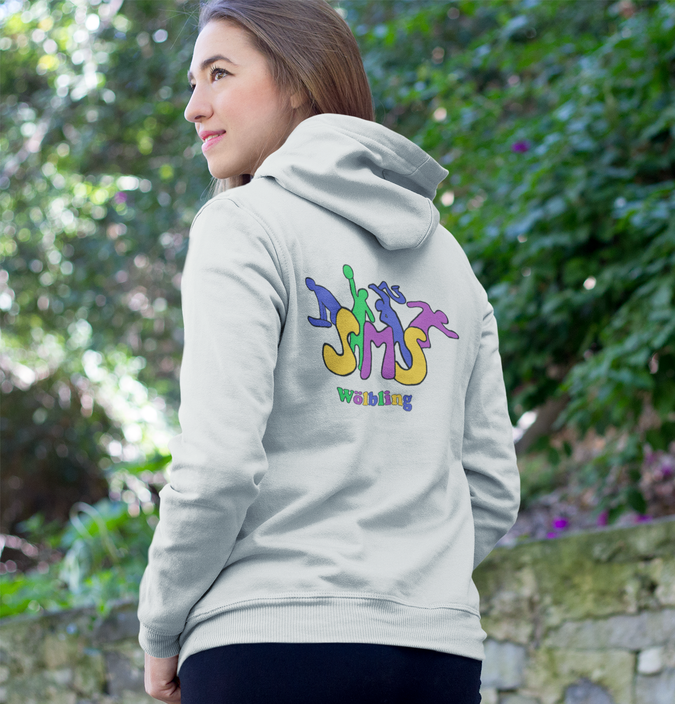 NÖSMS Wölbling - Organic Zip-Hoodie - Backprint