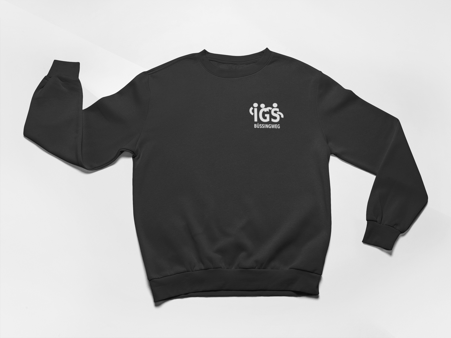IGS Büssingweg - Basic Sweatshirt - Classic Logo hell