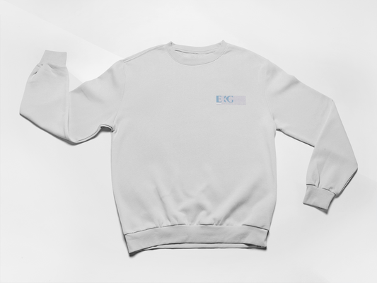 Eric-Kandel-Gymnasium - Kinder Organic Sweatshirt (Weiß)
