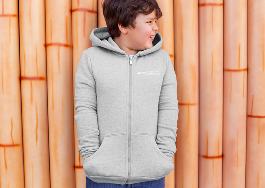 St.Kilian - Kinder Basic Zip-Hoodie - Gebäude