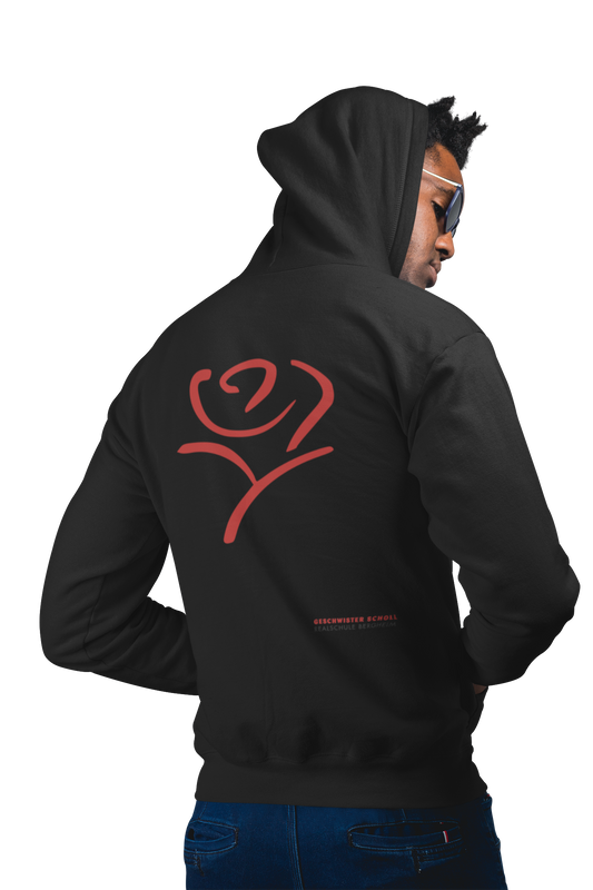 GSR - Organic Hoodie - Rose hinten