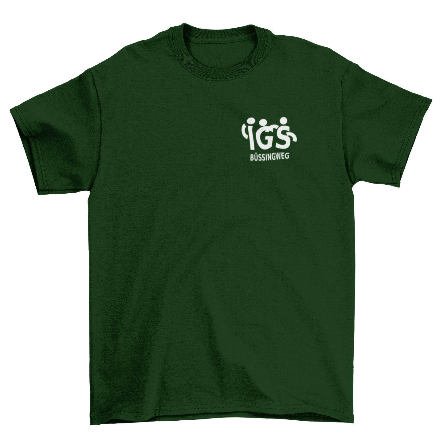 IGS Büssingweg - Basic T-Shirt - Classic Logo hell