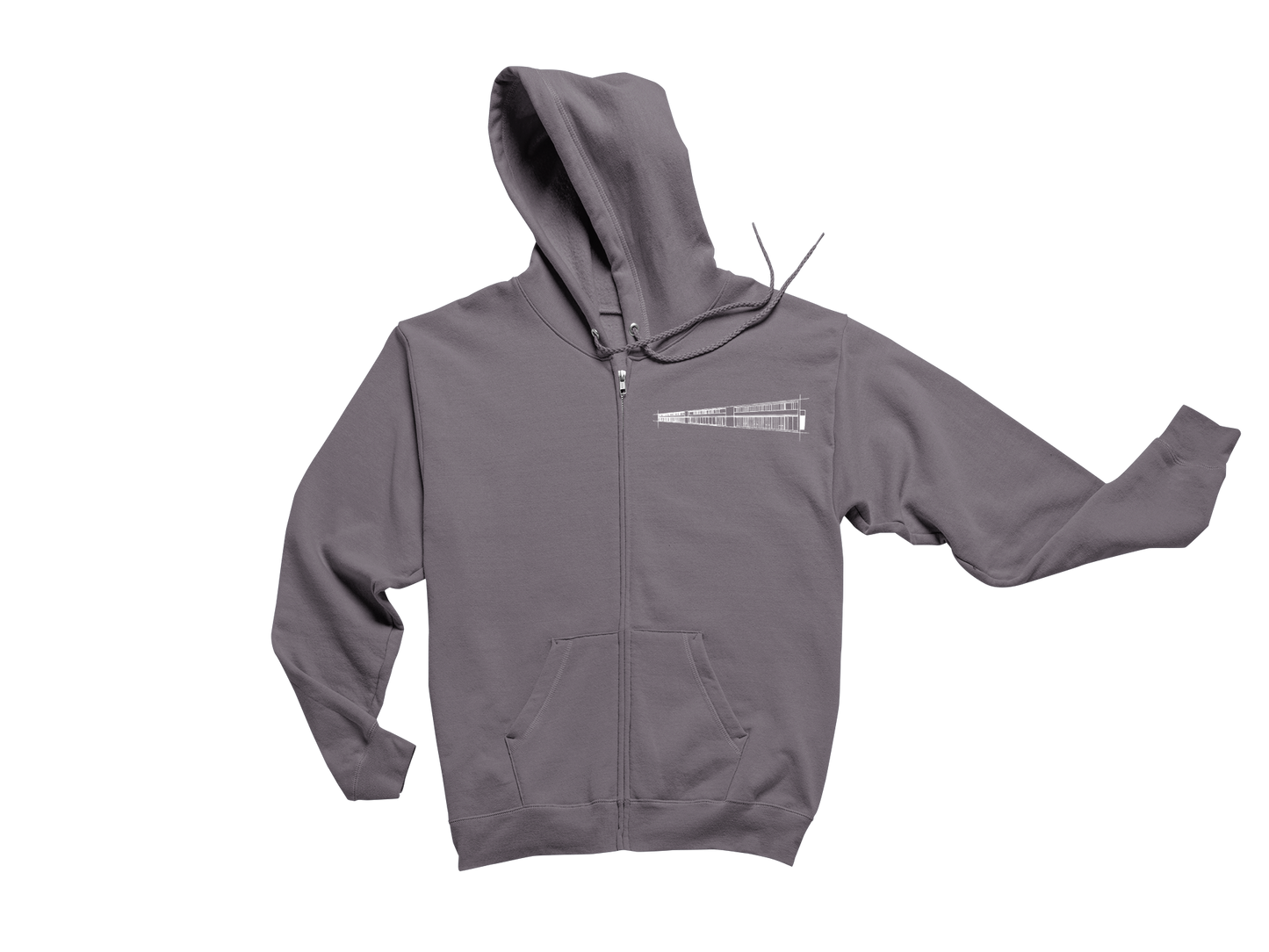 St. Kilian - Basic Zip-Hoodie - Gebäude