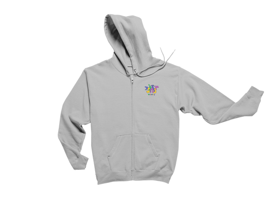 NÖSMS Wölbling - Basic Kinder Zip-Hoodie - Frontprint