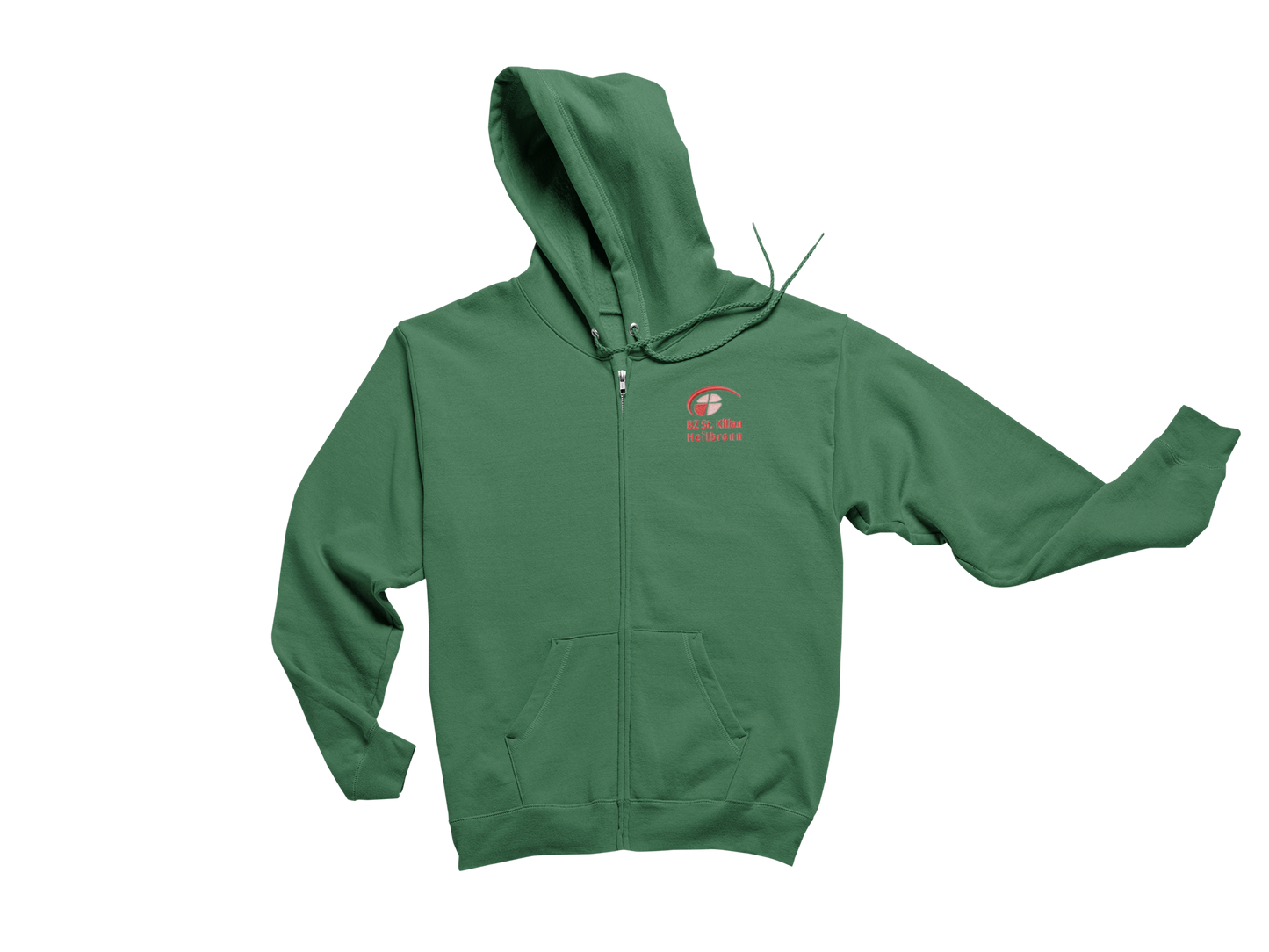 St. Kilian - Basic Zip-Hoodie - Logo (Stick)