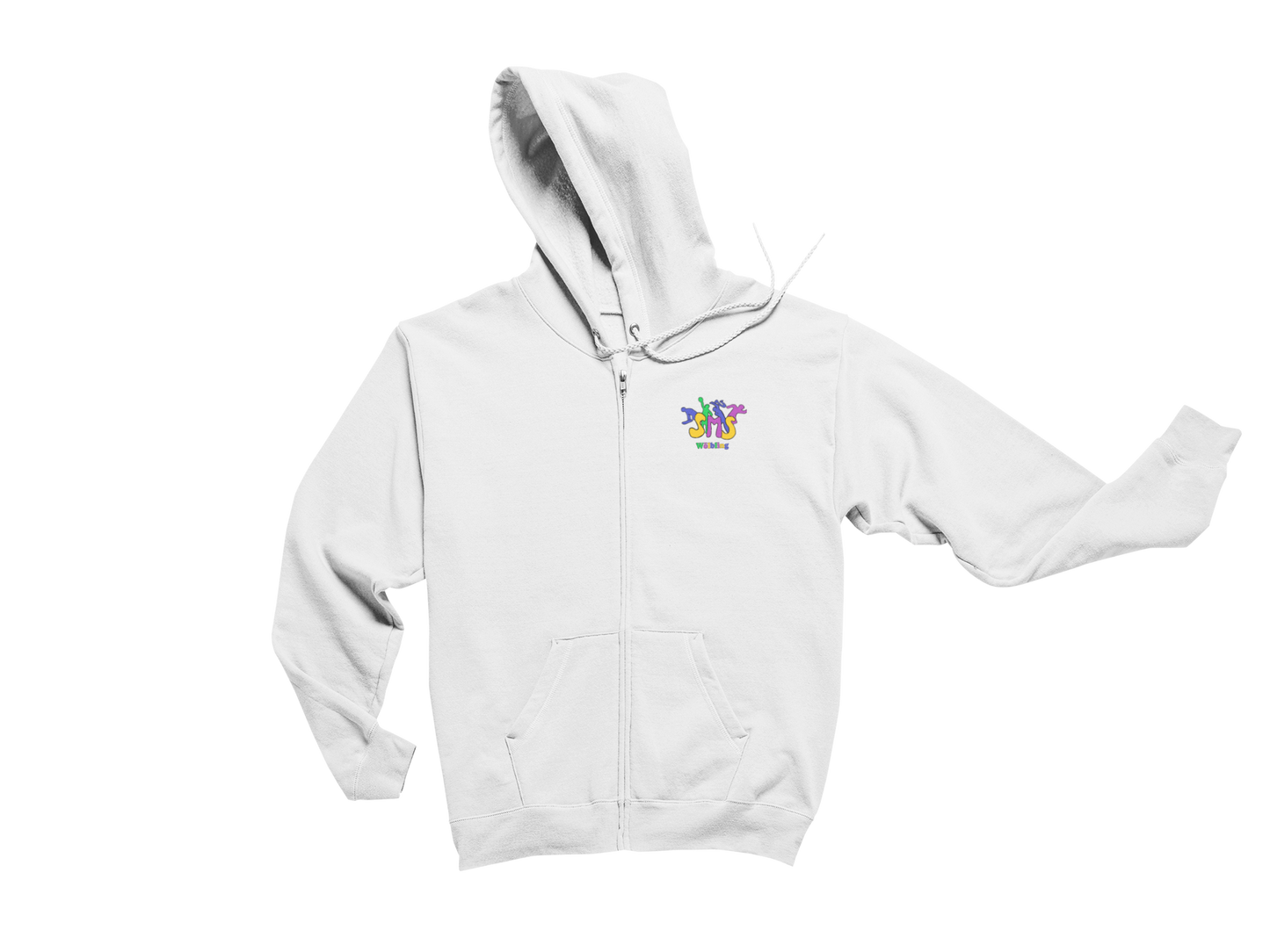 NÖSMS Wölbling - Organic Zip-Hoodie - Frontprint