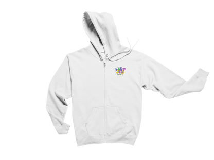 NÖSMS Wölbling - Organic Zip-Hoodie - Frontprint