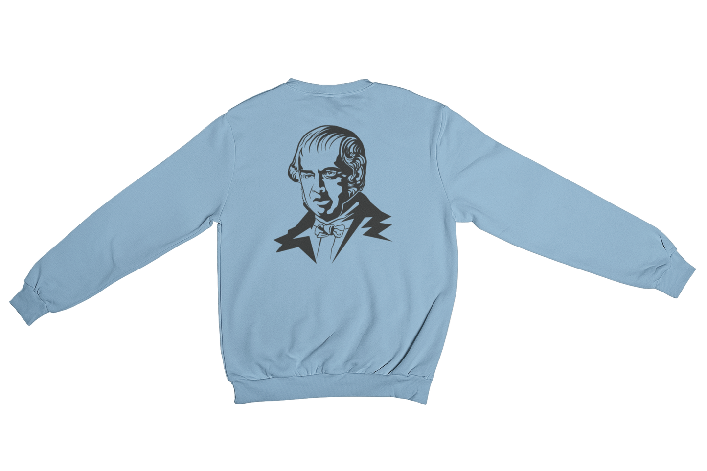 Jean-François-Boch-Shop -  Front-& Backprint - Organic Sweatshirt