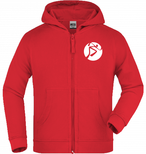 SRG Maria Enzersdorf - Basic Zip-Hoodie Kinder - Helles Logo