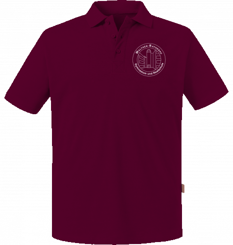 WRS Schweinfurt - Organic Poloshirt - Weißes Logo