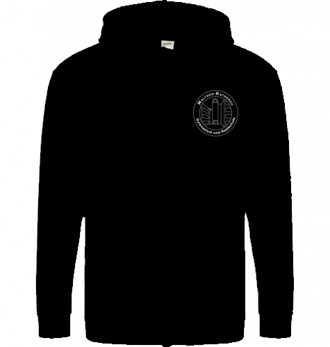 WRS Schweinfurt - Basic Zip-Hoodie - Weißes Logo