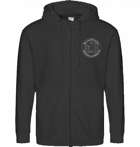 WRS Schweinfurt - Basic Zip-Hoodie - Weißes Logo