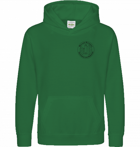 WRS Schweinfurt - Kinder Basic Hoodie - Schwarzes Logo