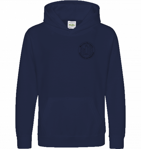 WRS Schweinfurt - Kinder Basic Hoodie - Schwarzes Logo