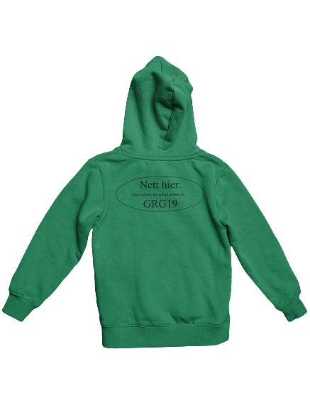 GRG 19 - Organic Hoodie - Design 3