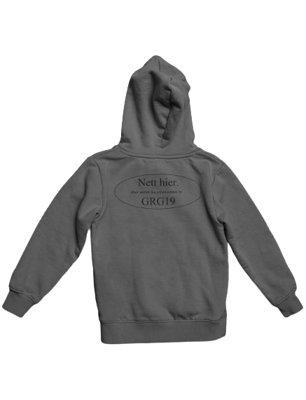 GRG 19 - Organic Hoodie - Design 3