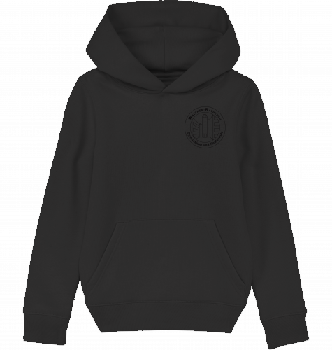 WSR Schweinfurt - Kinder Organic Hoodie - Schwarzes Logo