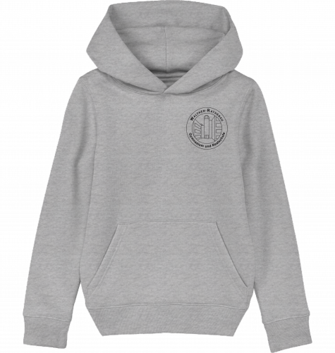 WSR Schweinfurt - Kinder Organic Hoodie - Schwarzes Logo