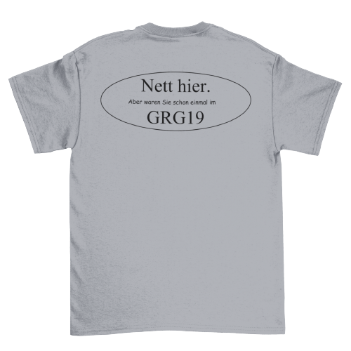 GRG 19 - Organic T-Shirt - Design 3