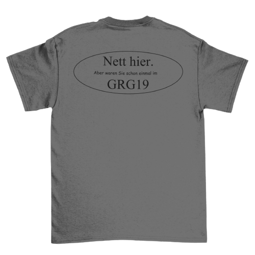 GRG 19 - Organic T-Shirt - Design 3