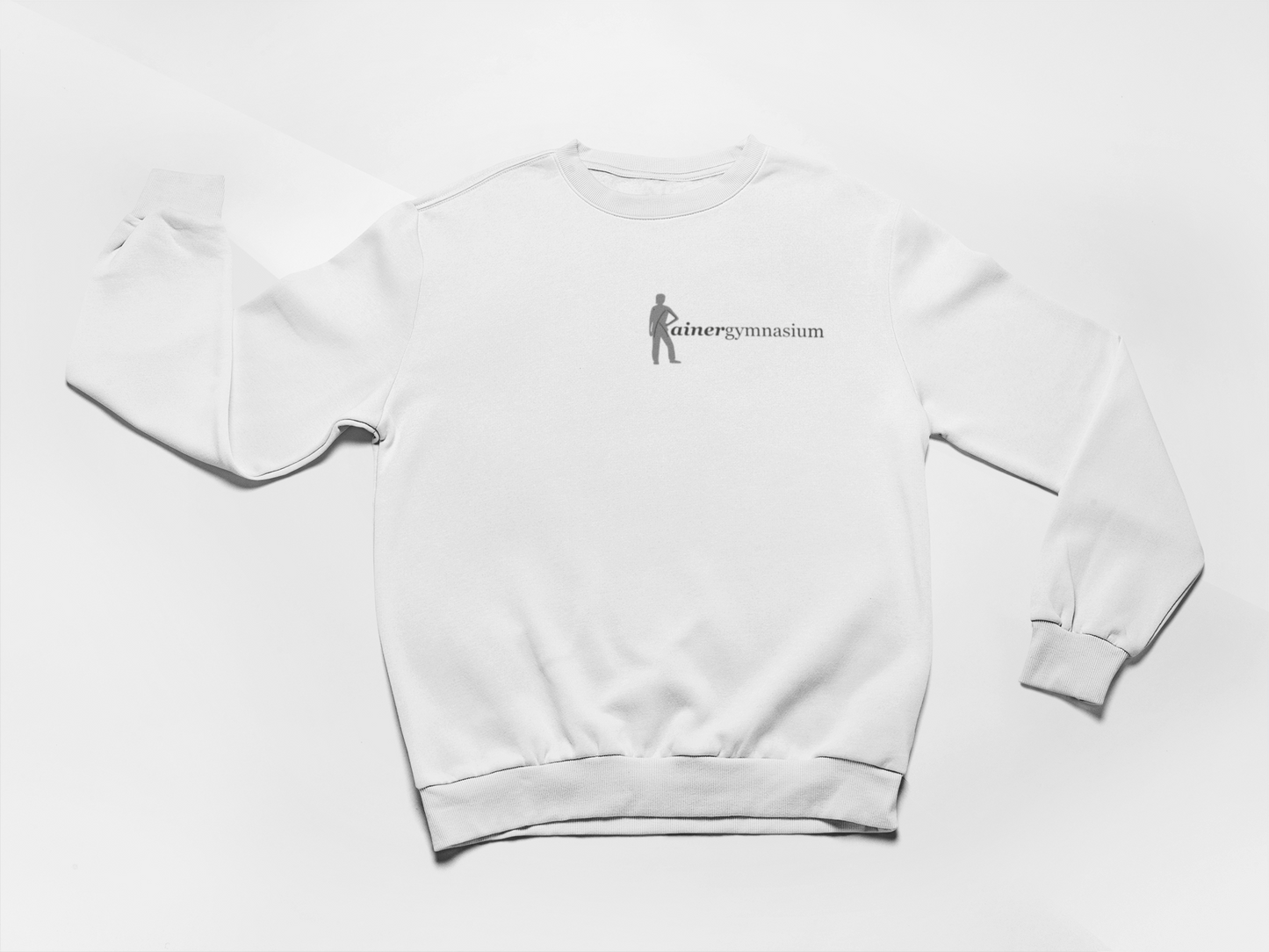 Rainergymnasium - Basic Sweatshirt - Weiß