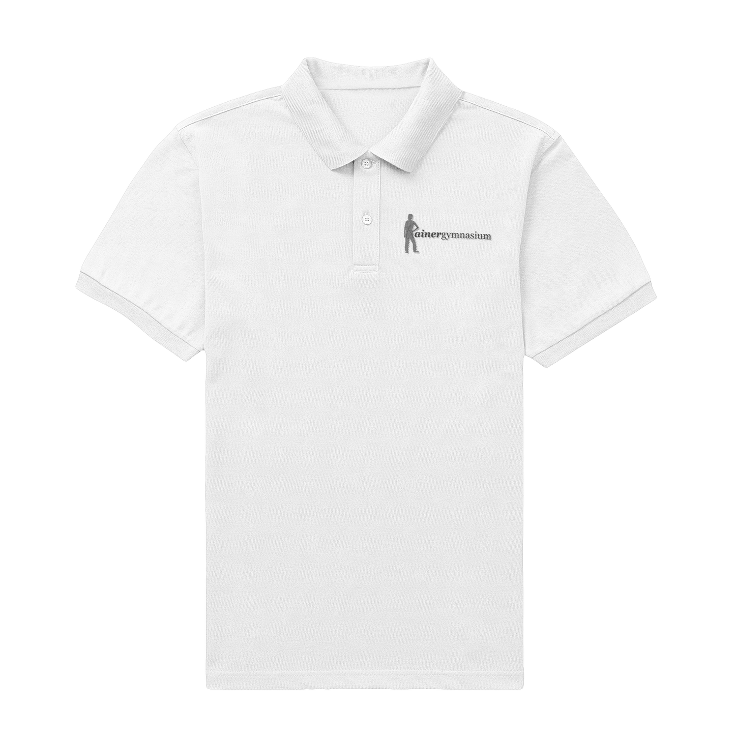 Rainergymnasium - Organic Poloshirt - weiß