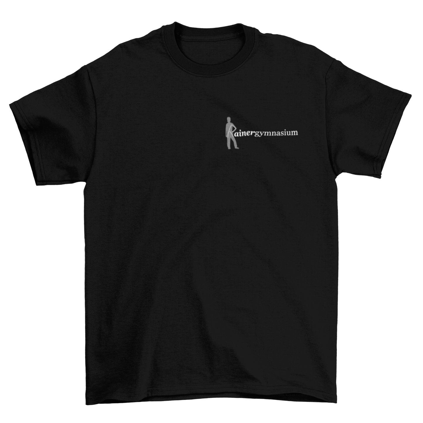 Rainergymnasium - Basic T-Shirt - dunkel