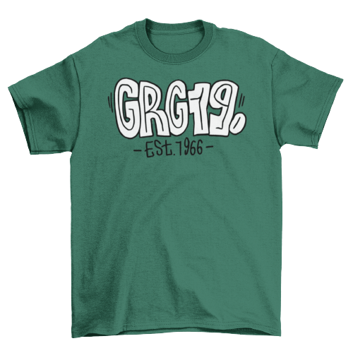 GRG 19 - Organic T-Shirt - Design 1