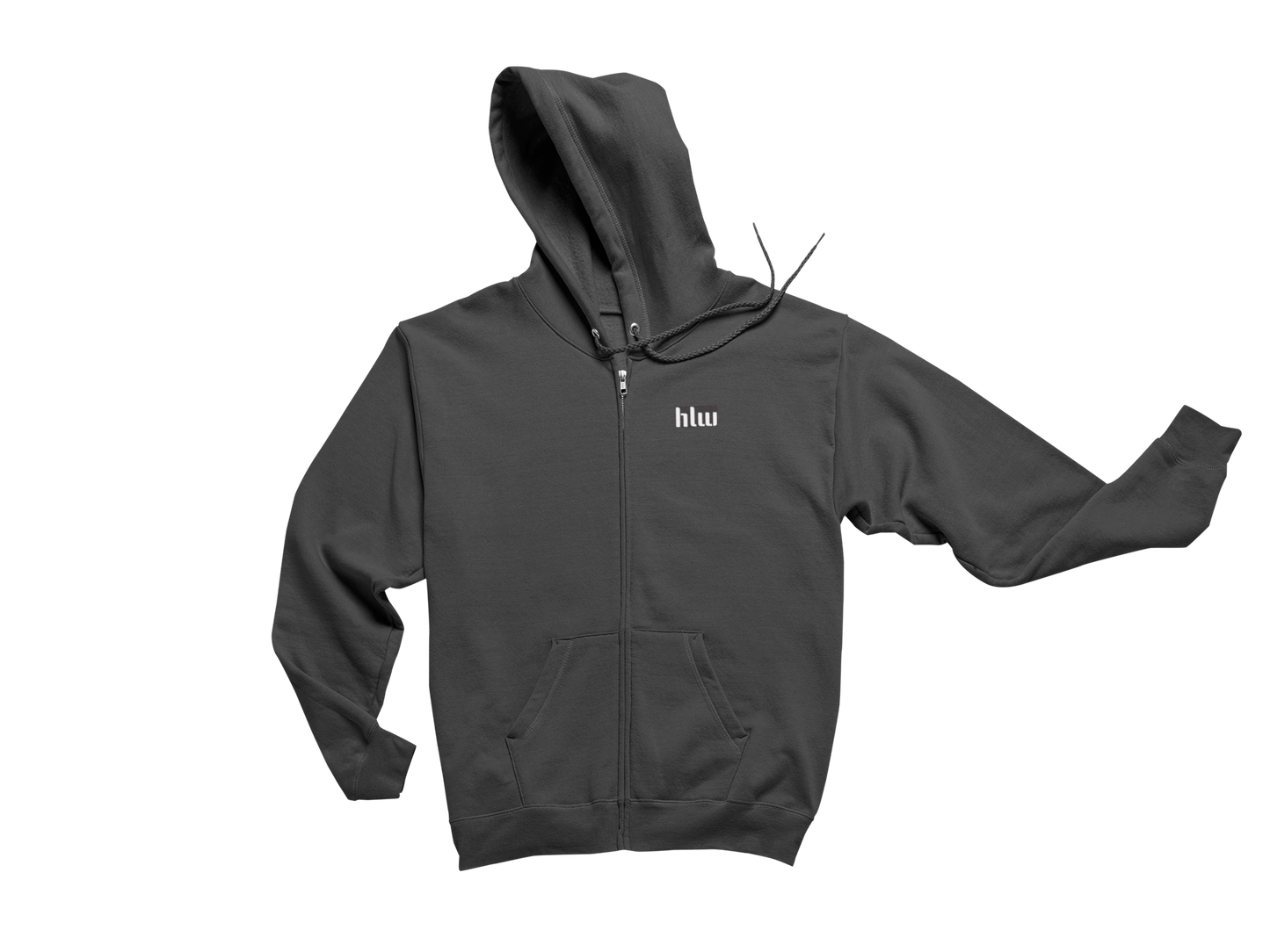 HLW Leoben - Organic Zip Hoodie - Stick