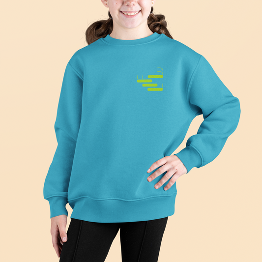 Kundmanngasse - Kids Organic Sweater - Dunkle Schrift