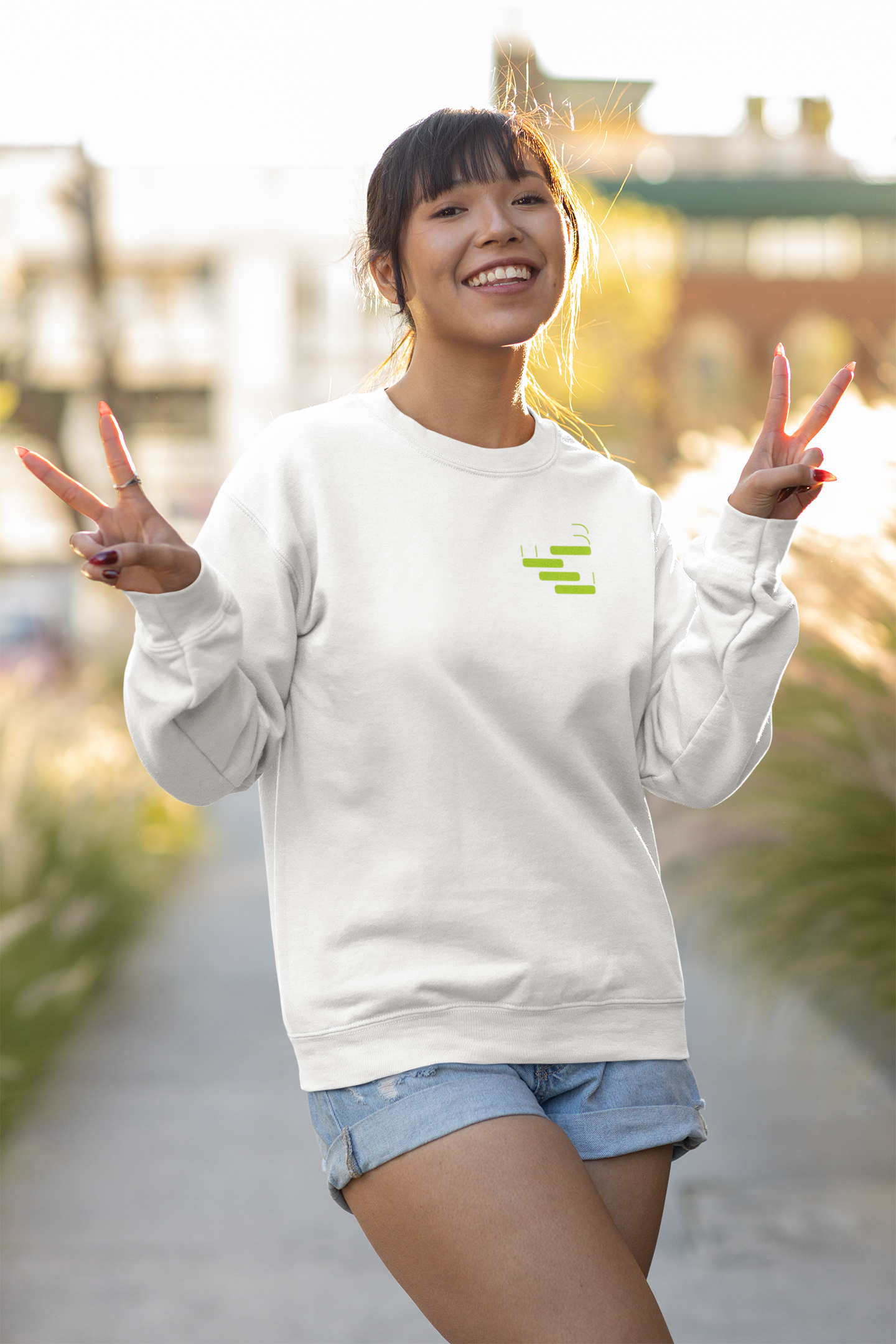 Kundmanngasse - Basic Sweater - Kreis Logo